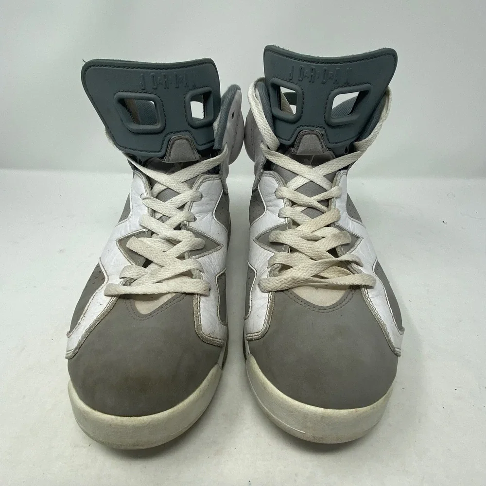Jordan 6 Retro Cool Grey White Medium Grey CT8529-100 Mens Size 10